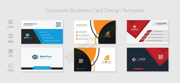 Photoshop visiting card