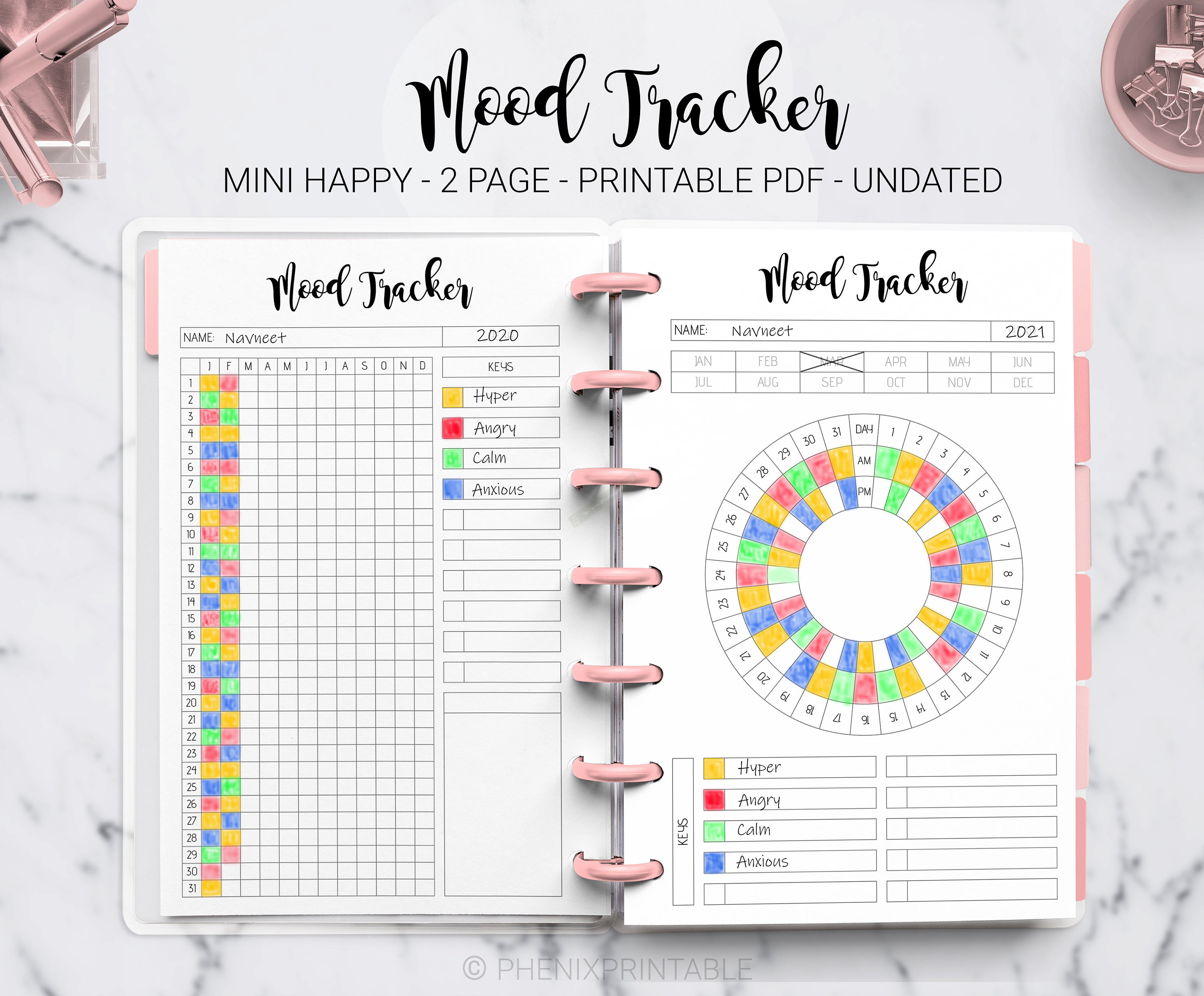 Moods tracker