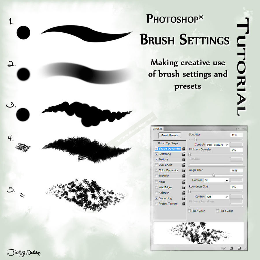 Brush preset