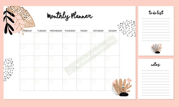 Planner and Calendars