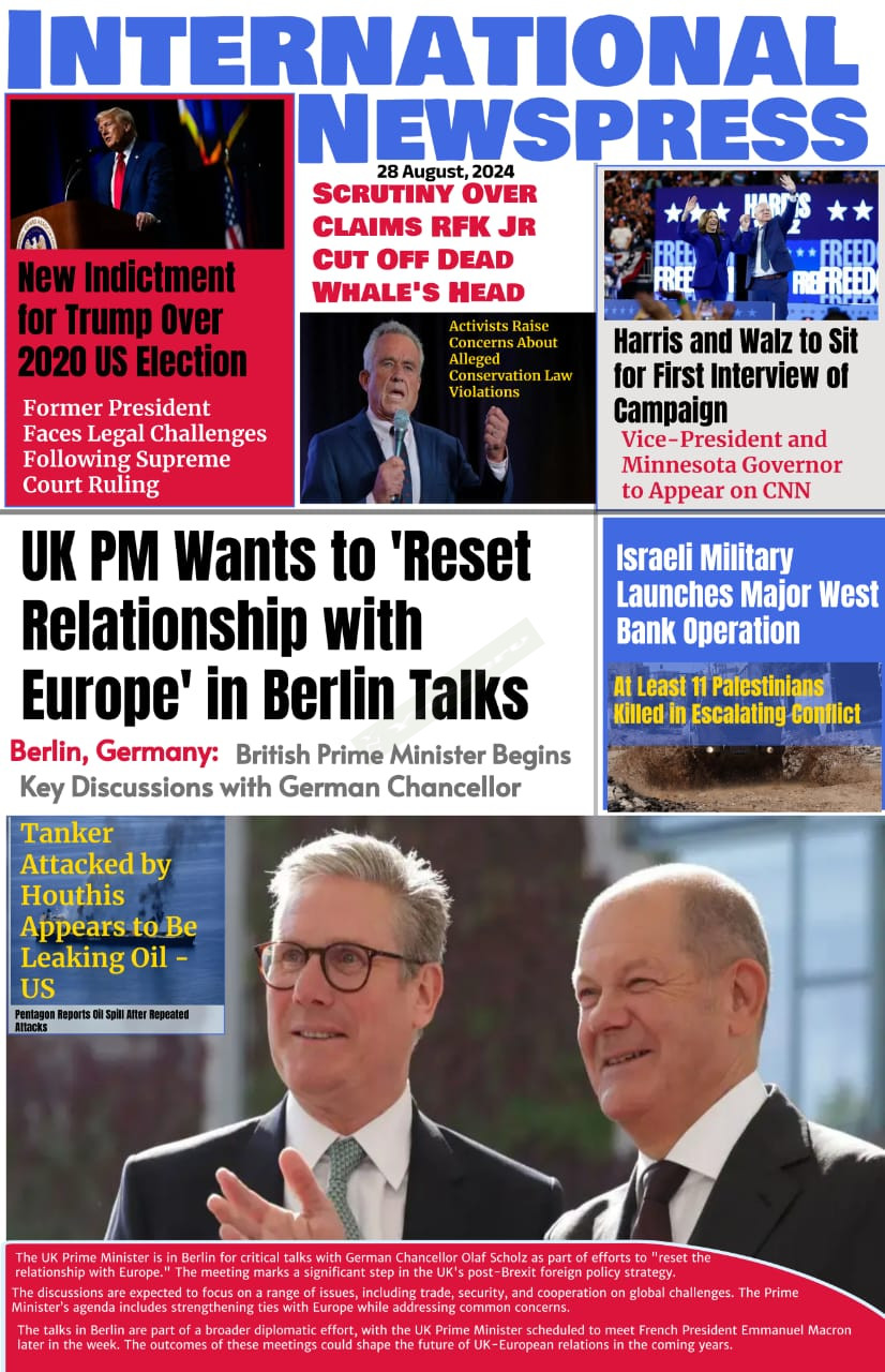 Place Your Ads on the Front Page of International Newspress